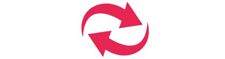 pink arrow return